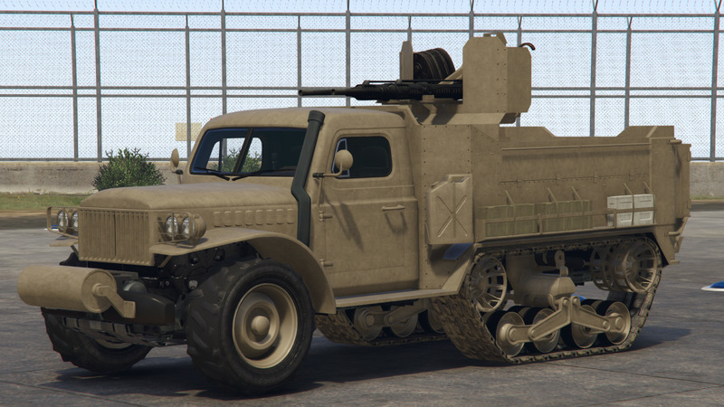 halftrack — FiveM vehicle hash